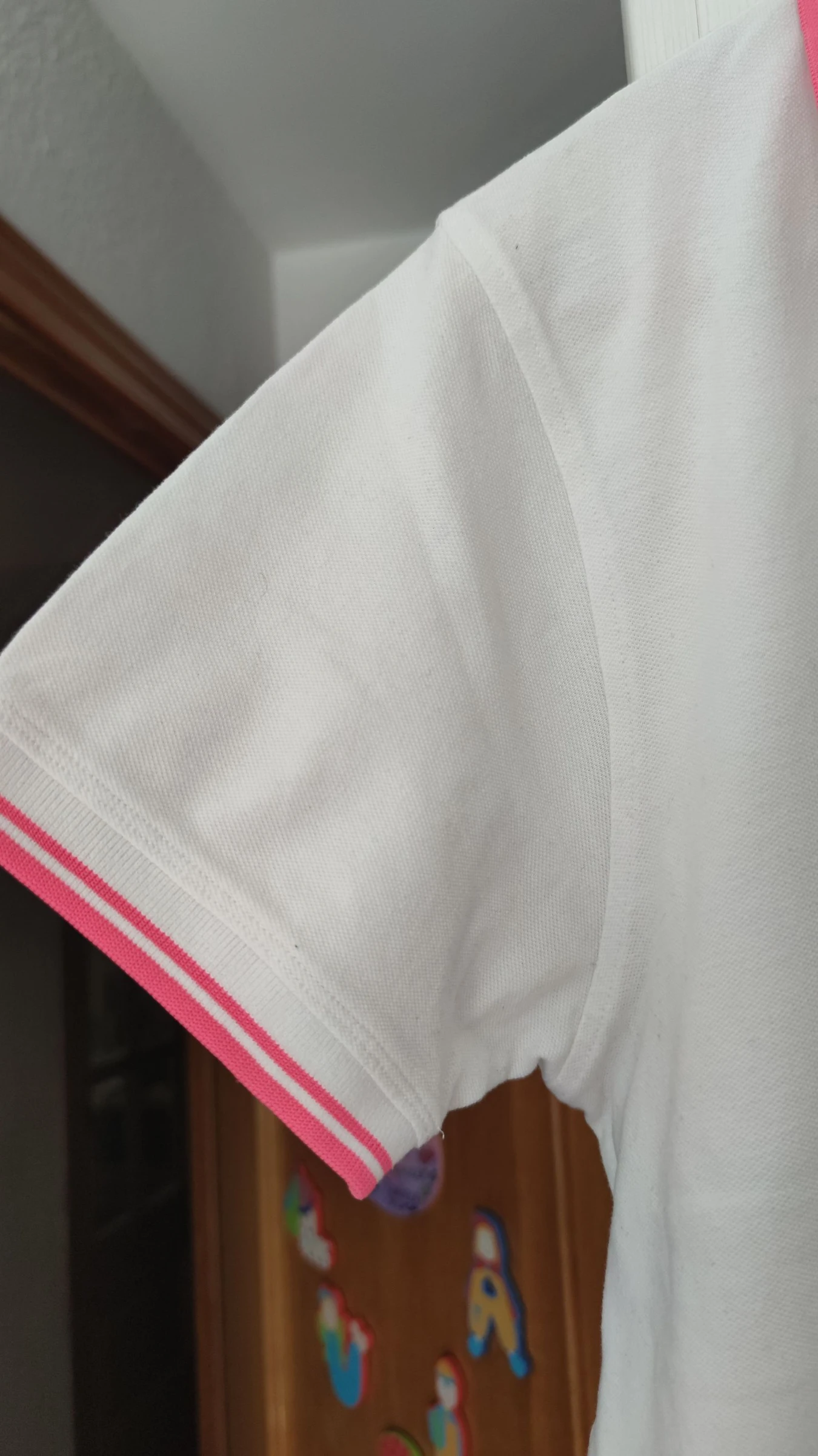 Witte herenpoloshirt Easy Wear Maat L / 42-44 – photo 2
